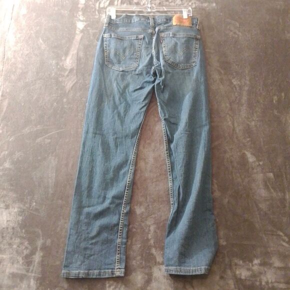 Levi’s 559 Relaxed Straight Jeans Men’s 30x30 Blue Medium Wash Denim Y2K - Picture 5 of 9